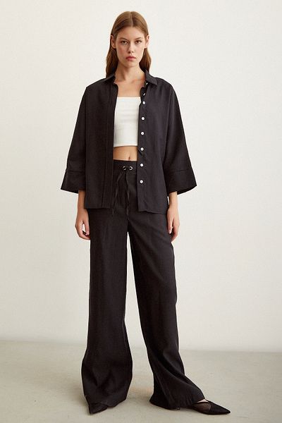 Never more Elastic Waist Trousers