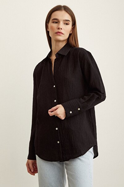 Never more Stripe Patterned Shirt