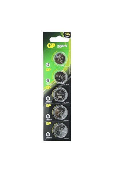 GP Batteries Cr2016 Lityum 3v Para (KUMANDA) Pili 1 Adet