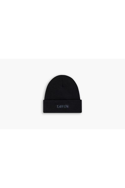 Levi's ® Men's Embroidered Modern Vintage Logo Beanie