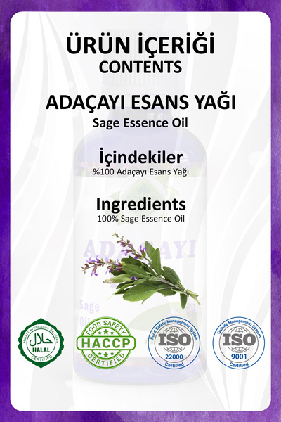 Gökçek Şifa 20 Ml Sage Essential Oil - Sage Oil