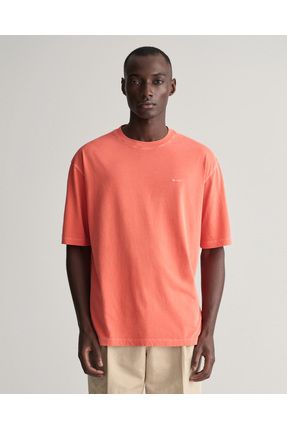 Gant Erkek Turuncu Relaxed Fit Bisiklet Yaka Logolu T shirt Fiyat Yorumlar Trendyol