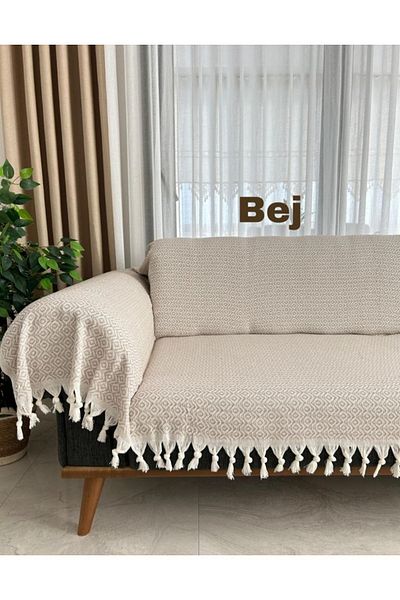 metin tekstil Buldan Work Acoperirea brațelor Canapea Canapea extensibilă Husă scaun 180x300 Bumbac țesut supradimensionat