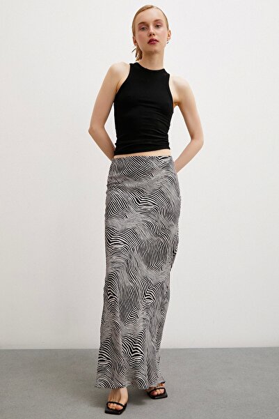 Never more Maxi Boy Verev Etek Krem