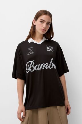 Bershka K sa kollu spor t shirt Fiyat Yorumlar Trendyol