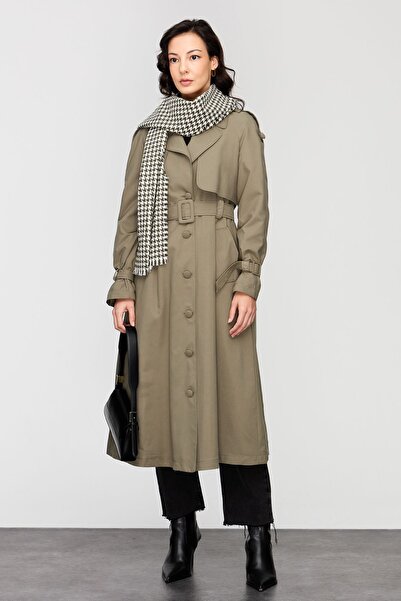 Fatma Atasoy Kazayağı Atkı Yeşil