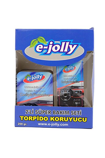ede E-JOLLY Torpido Koruyucu 2'li Set Torpido Koruyucu Parlatıcı Badem Yağlı ...