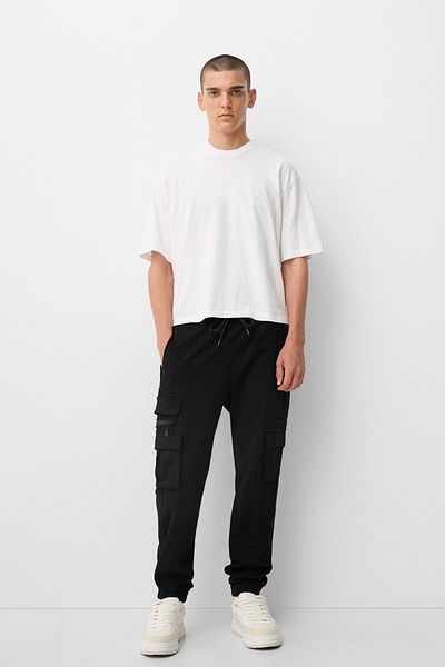 Bershka Cargo Jogger Pants