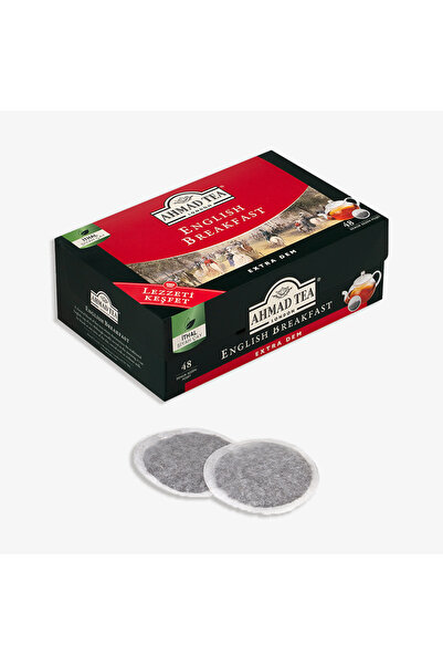Ahmad Tea ENGLİSH BREAKFAST 48 ADET demlik poşet çay