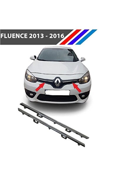İTAQİ Renault Fluance Ön Panjur Krom Takım Sağ Sol 2011-2013 622564419r  Uyumlu