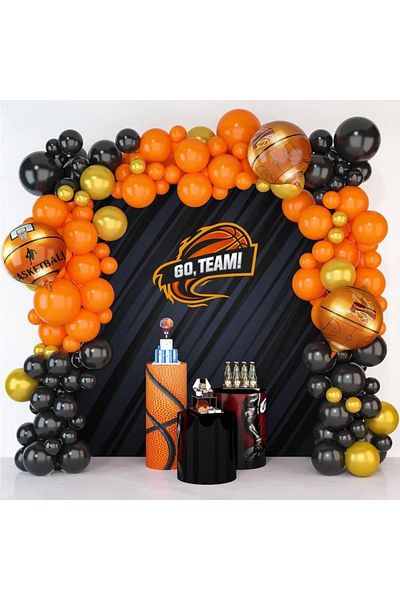 Mini Parti Basketball Balloon Chain