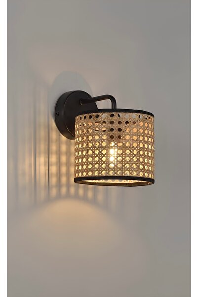 St Morritz Modern Pilli Aplik Hasır Pilli Aplik Elektrik Tesisatı Gerektirmez...