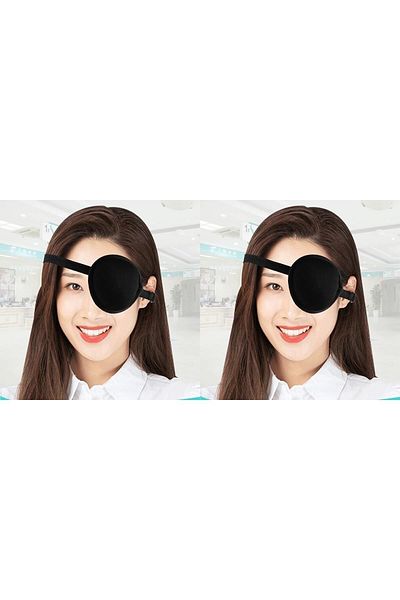 ARWEX 2 Pieces Eye Cover Tape Single Eye Pirate Tape Eye Bandage Eye Laziness Tape Eye Pad Eye Patch