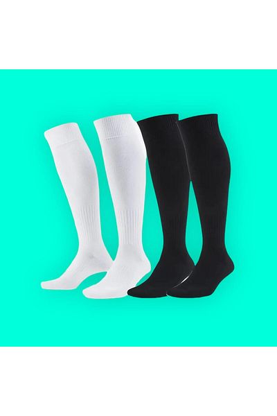 Gök Sports 2 τεμάχια 40-45 Μοντέλο Κάλτσες αγώνα ποδοσφαίρου ενηλίκων - Κάλτσες Astroturf Field