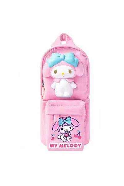Petityu My Melody σε σχήμα τσάντας 3D αντιστρεπτικό παιχνίδι sanrio ροζ μολυβοθήκη