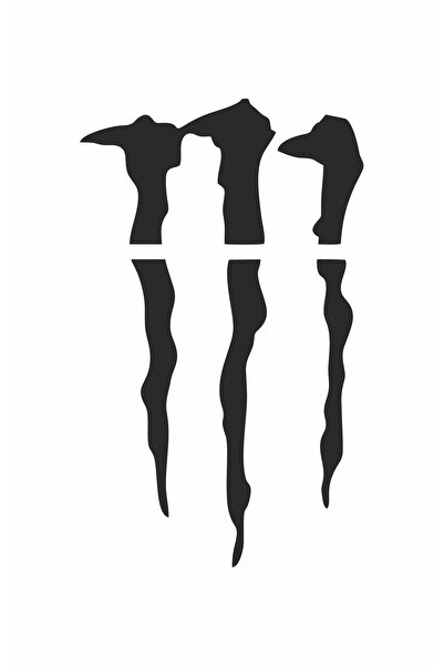 BENİMSER REKLAM مصباح أمامي وقاعدة زجاجية للسيارة من Monster Claw، ملصق تلقائ...