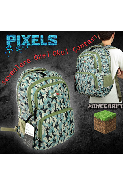 qoolbag THE HIGHEST PEAK CAMOUFLAGE SCHOOL-BACKPACK WATERPROOF