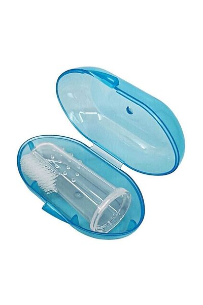 Ardinyo Finger Toothbrush and Storage Container Cat Dog Toothbrush Portable Hygienic