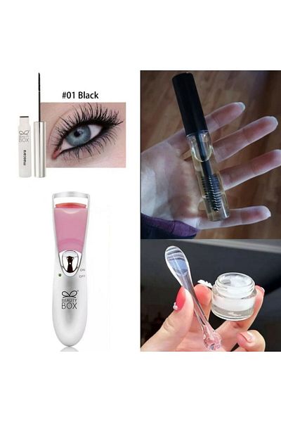 Beauty Box Natural Lifting - Curling under Eye and Around Cream Nourishing Eyelash Lengthening and Mascara