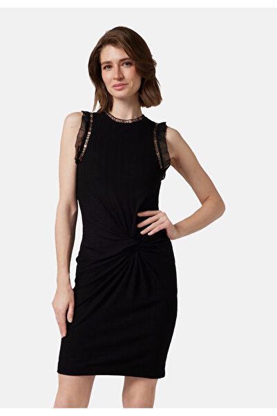 Guess Kleid OLGA FRILL Elbise