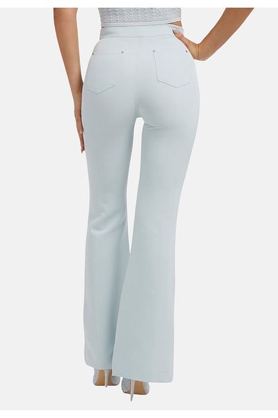 Guess DIANE FLARE PANT Beinform-Schlauch mit hoher Taille und Slim-Fit-Muster
