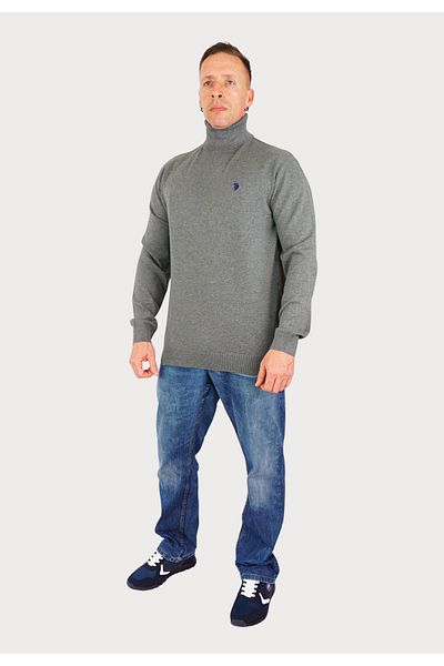 U.S. Polo Assn. Pullover mit Rollkragen