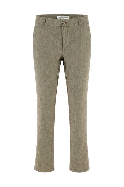 Guess Stoffhose Chinohose MYRON DRESSY mit seitlichen Eingrifftaschen und Gesäßtasche aus leichter Baumwol