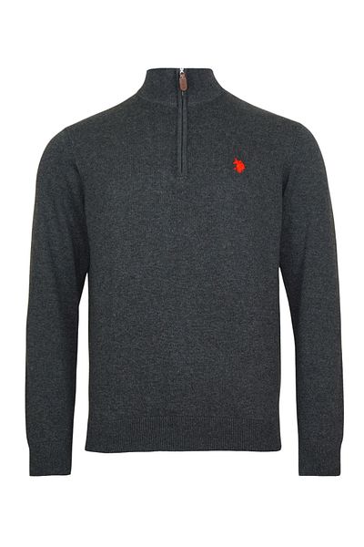 U.S. Polo Assn. Pullover – Pullover mit halbem Reißverschluss