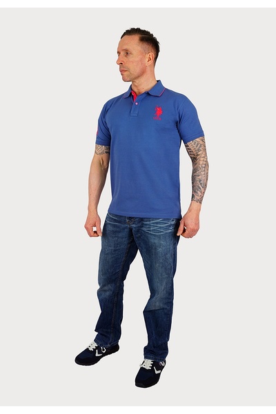 U.S. Polo Assn. Kısa Polo Gömlek USPA