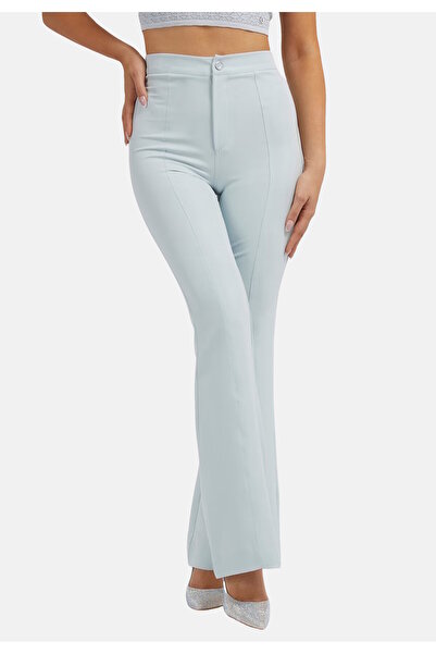 Guess DIANE FLARE PANT Beinform-Schlauch mit hoher Taille und Slim-Fit-Muster