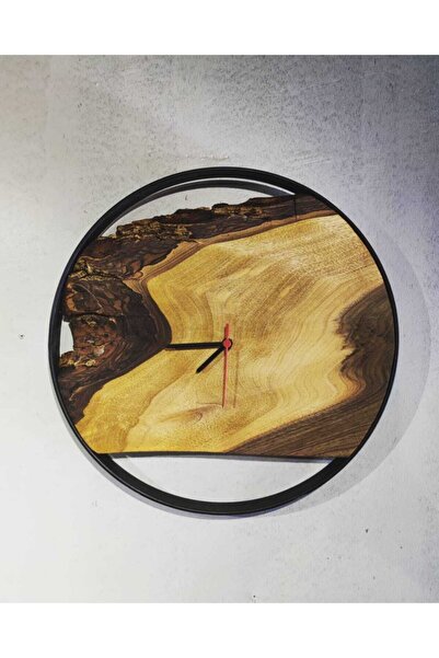 Shopkutuk Kütülogshop Wooden Wall Clock