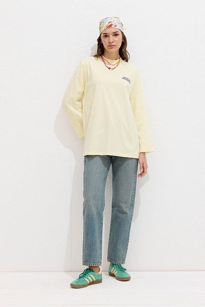 Manuka Bedrucktes Langarm-T-Shirt – Früchte