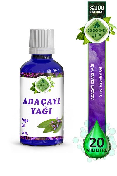 Gökçek Şifa 20 Ml Sage Essential Oil - Sage Oil