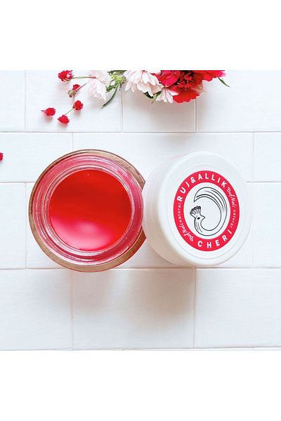 Dafneli Natural Cheri Lipstick&Blush,15 Ml,100% Natural Ingredient
