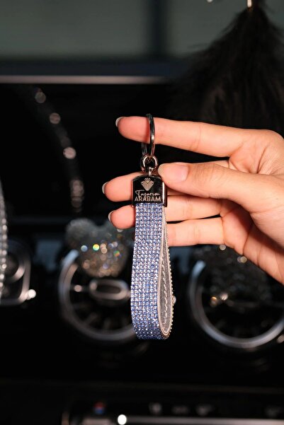 TASARIM ARABAM ATİKE ELİF AKIN Μπρελόκ από ανοιχτό μπλε πέτρα - Διαθέσιμα σε ...