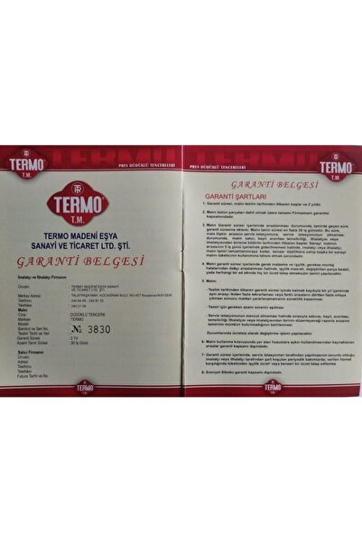 Termo Alüminyum Düdüklü Tencere 12 Lt Litre