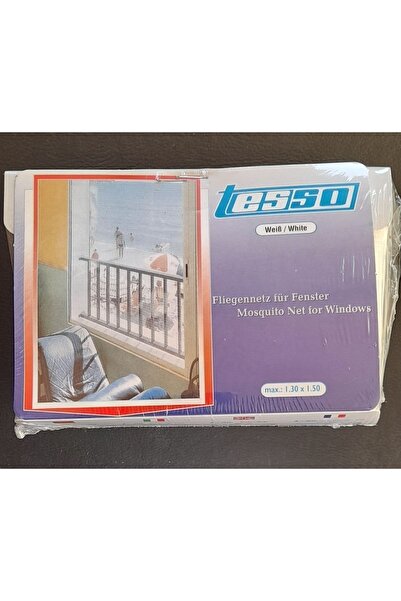 MOSKİT Plasa de insecte pentru fereastră Tesso 120*150 cm, albă, cu bandă cu ...