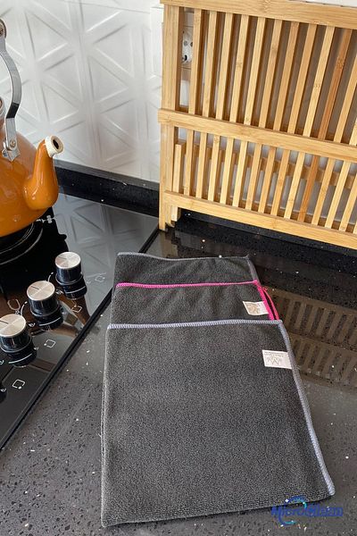 Micro Clean Missclean (3 Pieces) Diamond Series Special Black Color Microfiber General Cleaning Cloth 40x40 Cm