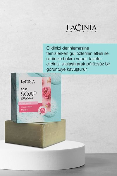 Lacinia Rose Extract Skin Care Soap - 140gr