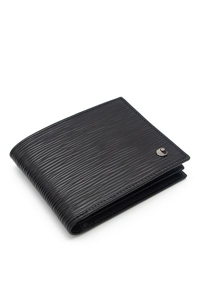 Cacharel A.shell Black Leather Men's Wallet - 2363a3k