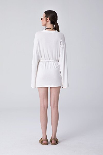 SHEISMONO Ультра м'який кімоно Zoe Beyaz