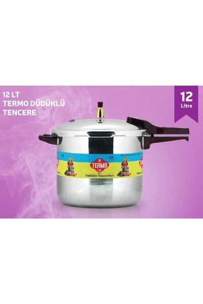 Termo Alüminyum Düdüklü Tencere 12 Lt Litre