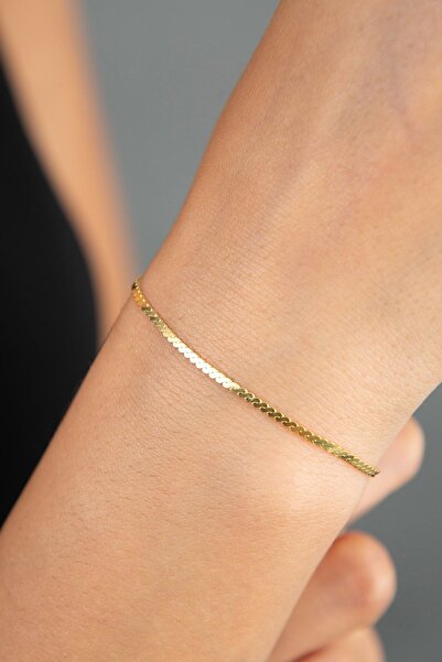 Elika Silver Kadın Tilki Kuyruğu Model 925 Ayar Gümüş Bileklik