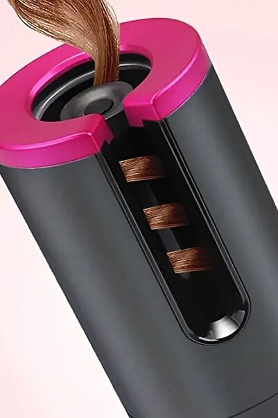 TechnoStation Automatic Curly Hair Styling and Straightening Machine - Hair Curler, Cordless