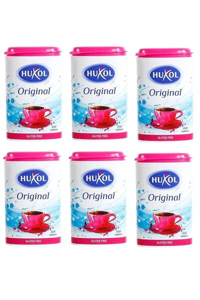 HUXOL مستورد ألمانيا مُحلي أقراص 39 جرام 12 قطعة 1 صندوق مناسب لمرضى السكر