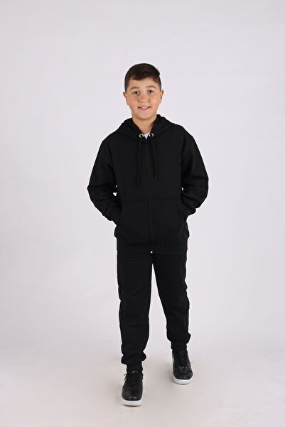 cm buseyiz Σετ φόρμας για αγόρι με φερμουάρ και κουκούλα