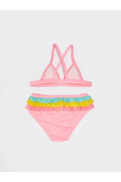 LC Waikiki Σετ μπικίνι μωρού Lcw Flexible Fabric Baby Girl