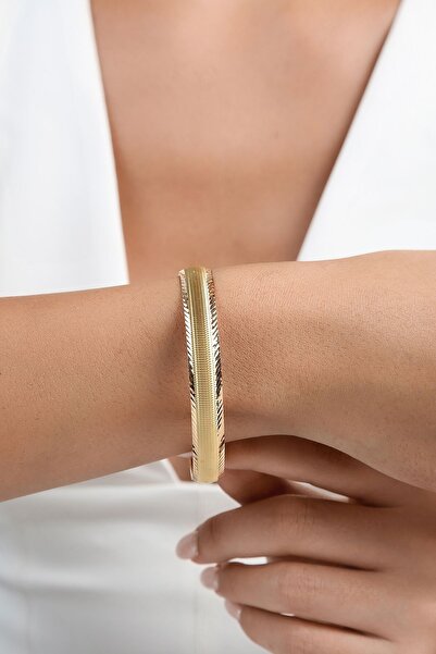 10 gr 22 Ayar Şarnel Düz Bilezik