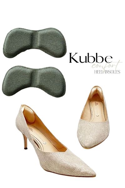 kubbe Green Anti-Knock Adhesive Heel Sponge - Cushion Pad
