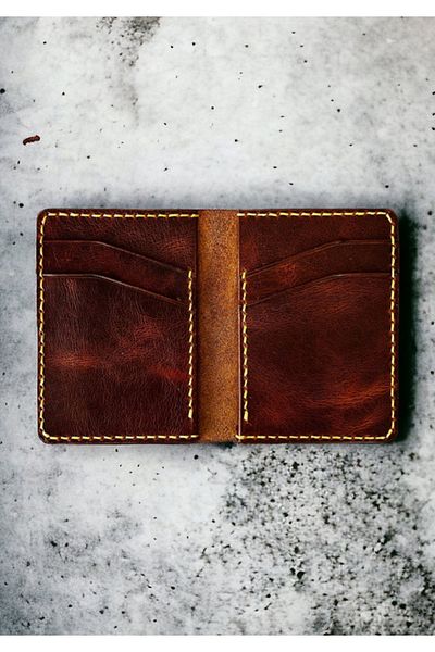 Safir Leather Frisco Tan - Ιταλική δερμάτινη θήκη για κάρτες
